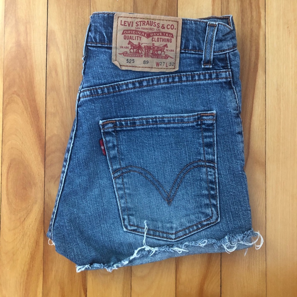 Vintage Levi cutoffs